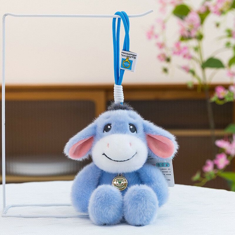 Плюшевый монки из серии прыжков с наполнителем из пп хлопка для детского дня рождения и декора комнаты ослик