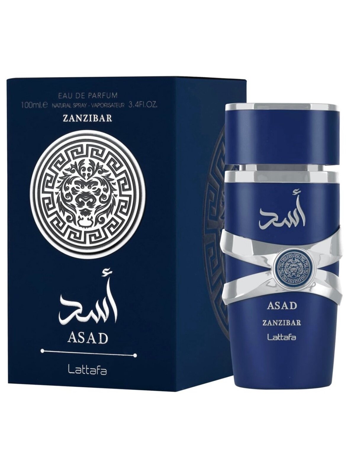 Арабский парфюм Lattafa "Asad Zanzibar", перезаполняемые, 100мл — фото 1