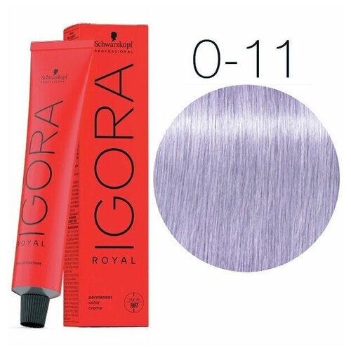 Краска для волос Schwarzkopf IGORA ROYAL 0-11