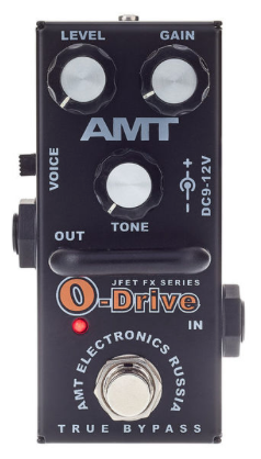 AMT Electronics OD-2 O-Drive mini Гитарная педаль перегруза