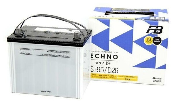 Аккумулятор FB ECHNO IS EFB 64Ач обратная полярность S95D26L