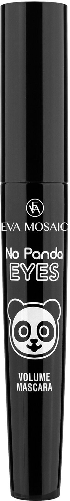 EVA MOSAIC Тушь для ресниц No Panda Eyes, 7 мл, Черная