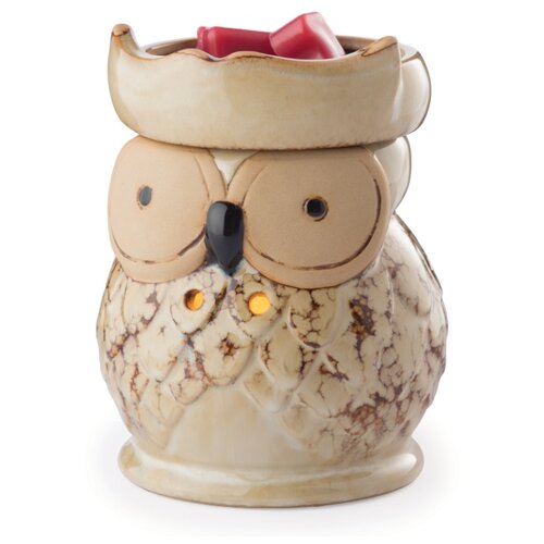 Candle Warmers / Аромасветильник настольный Сова керамика Round Illumination - Owl