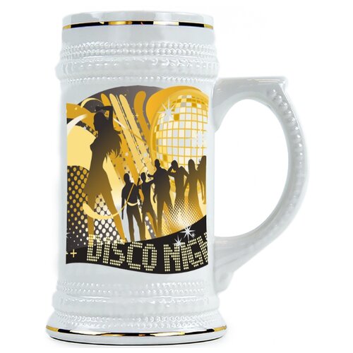 фото Пивная кружка disco night drabs