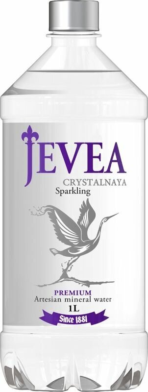 Вода минеральная природная столовая питьевая Jevea Crystalnaya газированная