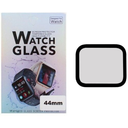 Аксессуар Защитное стекло для APPLE Watch 44mm Polymer Nano Matt Black