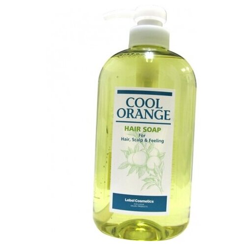 шампунь для волос cool orange hair soap ultra cool lebel LEBEL Cool Orange - Шампунь для решения проблем жирной перхоти Холодный Апельсин 600мл.