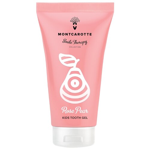 фото Зубной гель Montcarotte Rose Pear Kids Tooth Gel 0+, 30 мл