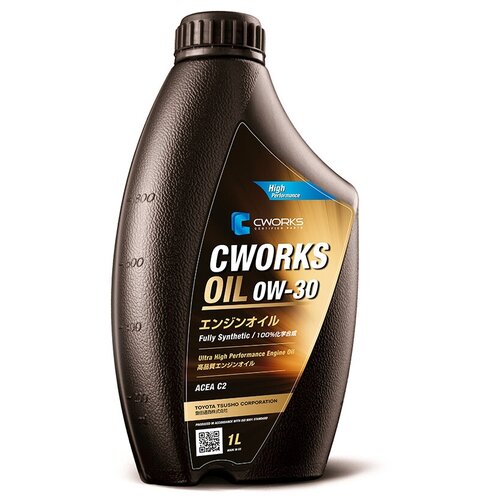 Масло моторное 0w30 cworks oil 1л синтетика c2, cworks, a130r9001