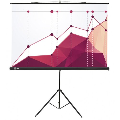 Экран Cactus 180x180см Triscreen CS-PST-180x180 1:1 напольный рулонный черный cinema triscreen mw 102 183x183 см