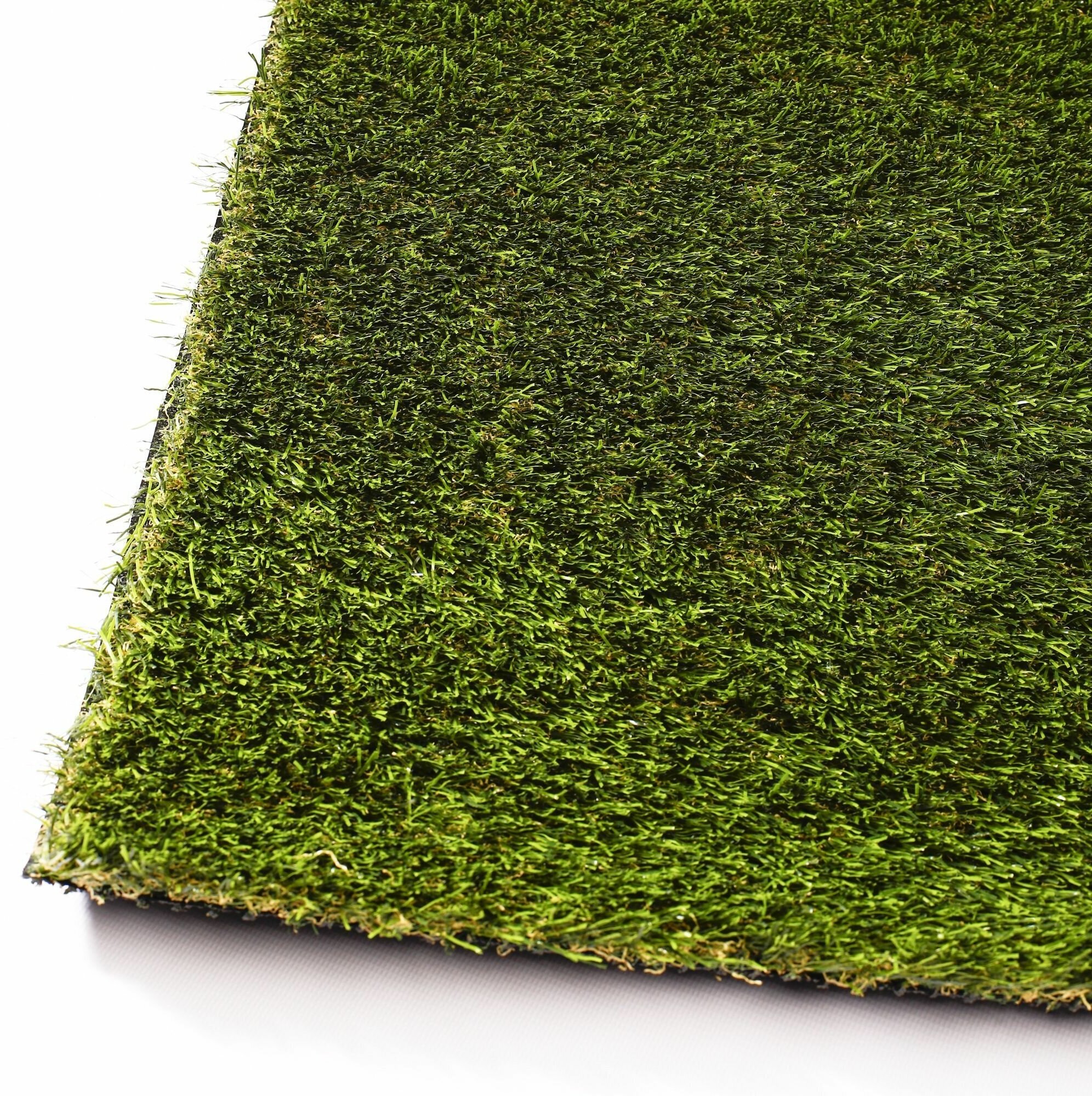 Искусственный газон 2х2,5 м в рулоне Premium Grass True 35 Green Bicolor, ворс 35 мм. Искусственная трава. 4919090-2х2,5 - фотография № 14