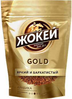 Кофе растворимый Жокей Gold 150г Орими Трейд - фото №1