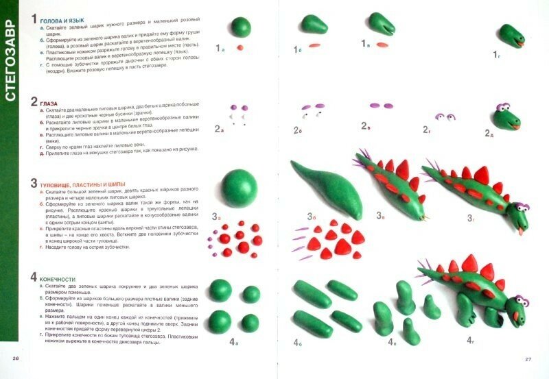 Секреты пластилина. Динозавры (Орен Р.) - фото №5