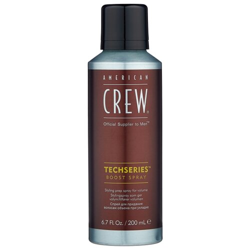 фото American Crew Спрей для объема волос TechSeries Boost Spray, средняя фиксация, 200 мл