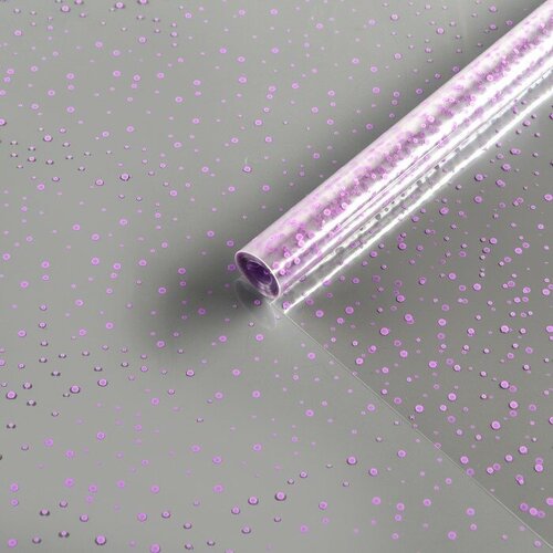 Пленка для цветов Мошка сиреневая 07 х 82 м 40мкм 474₽