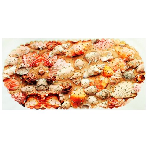 фото Spa-коврик ракушка 67*36см fora
