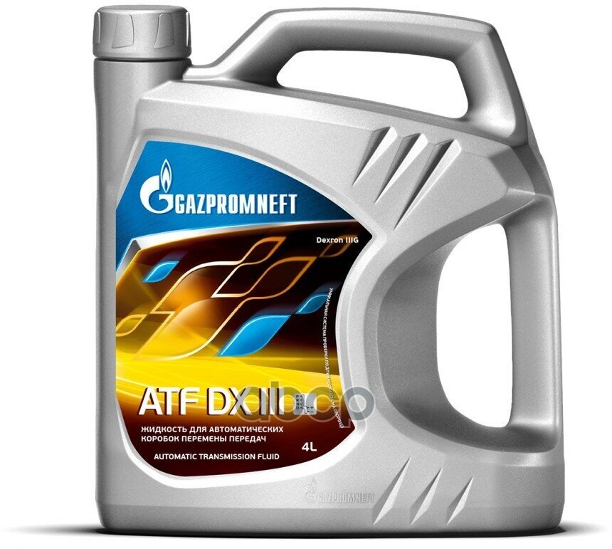 Масло Трансмиссионное Gazpromneft Atf Dx Lll 4 Л 253651855 Gazpromneft арт. 253651855