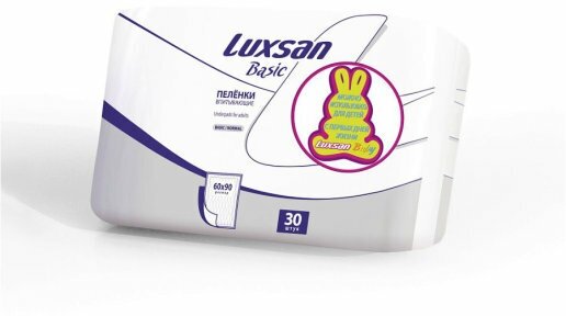 Пеленки Luxsan Basic 60*90, 30 шт - фото №7