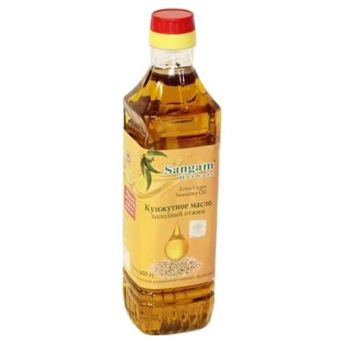 фото Sangam herbals масло кунжутное extra virgin 0.5 л