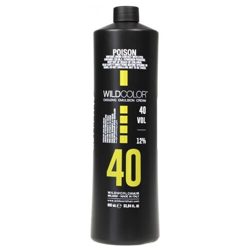 Wild Color Oxidizing Emulsion Cream 12% OXI (40 Vol) - Вайлд Колор Окисляющая крем-эмульсия 12%, 270 мл -