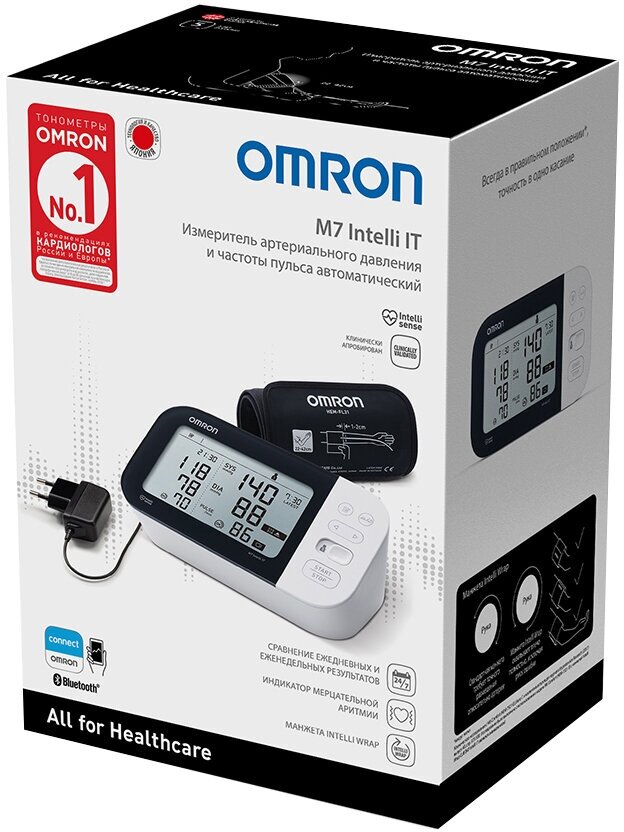 Тонометр OMRON M7 Intelli IT (7361T-ALRU)