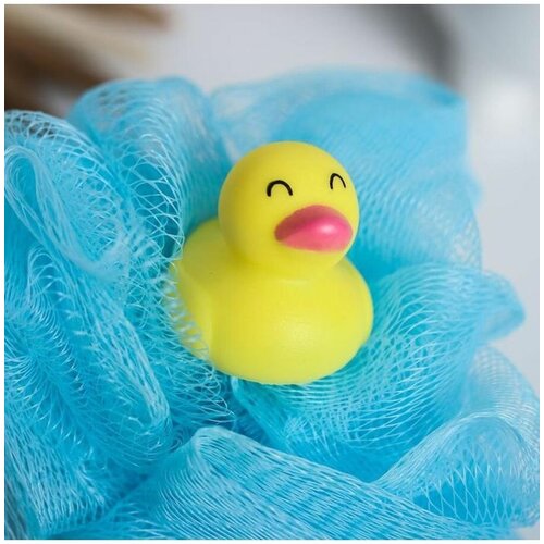 Крошка Я Игрушка-мочалка для купания, детская «Уточка» игрушка мочалка для купания детская уточка