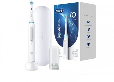 Зубная щётка электрическая ORAL-B iO Series 4 I0G4.1A6.1DK с футляром - фотография № 7