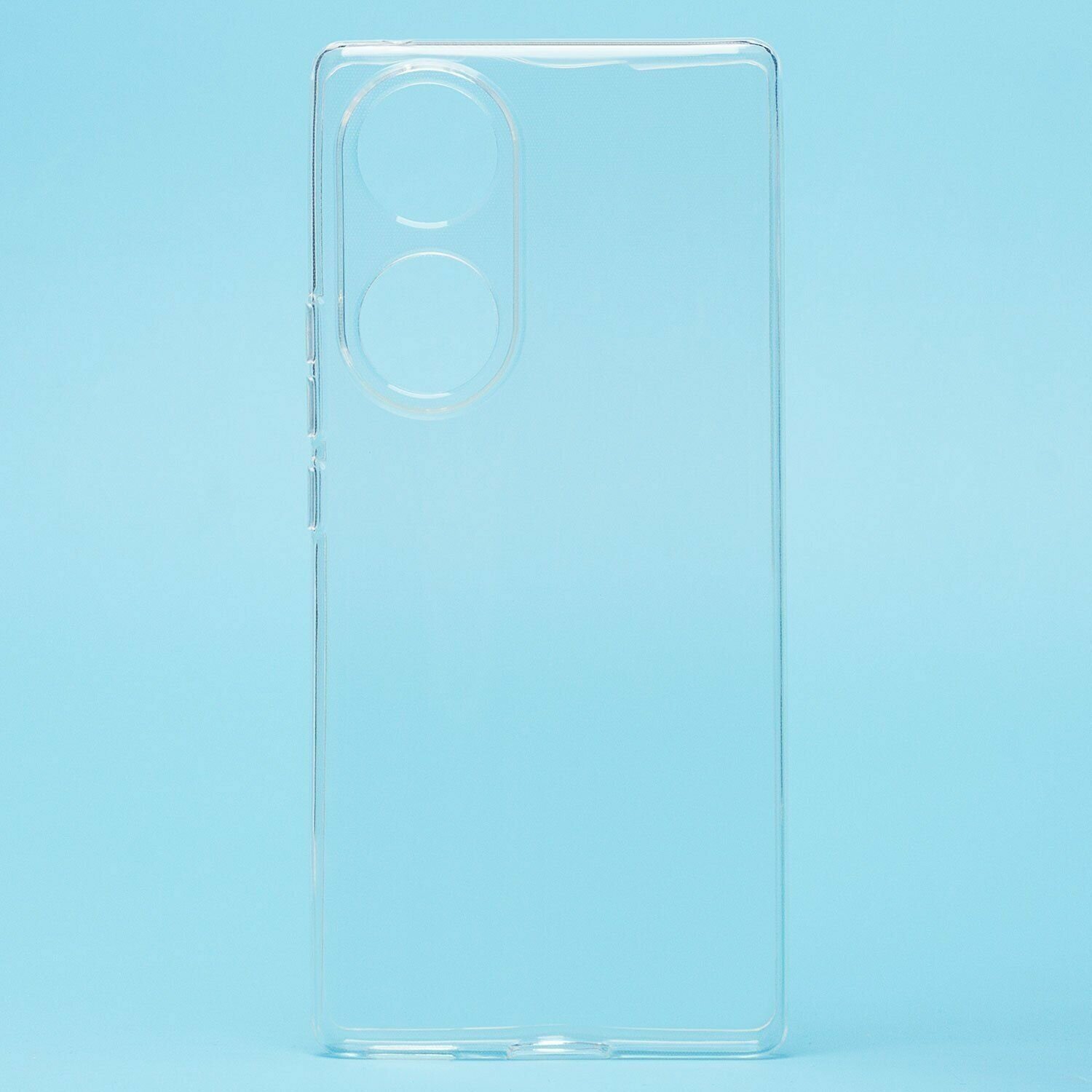 Чехол силиконовый для Honor 70 5G ультратонкий прозрачный