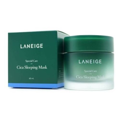 Laneige Ночная восстанавливающая маска Cica Sleeping Mask, 15 г, 60 мл laneige lip sleeping mask mint choco