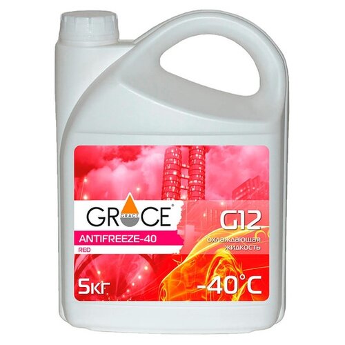 Антифриз Grace Lubricants -40 G12 red 5 л
