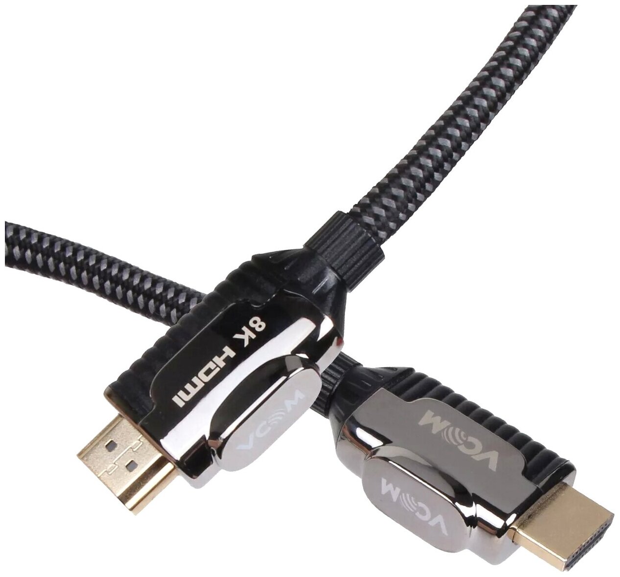 Кабель интерфейсный HDMI VCOM 19M/M,ver. 2.1, 8K/60Hz 1m - фото №10