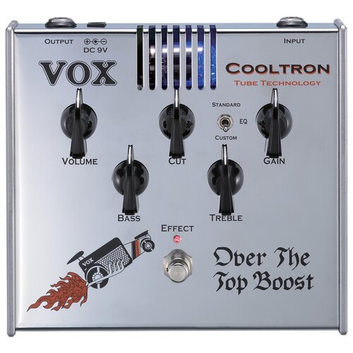 VOX Cooltron Over The Top Boost педаль эффекта