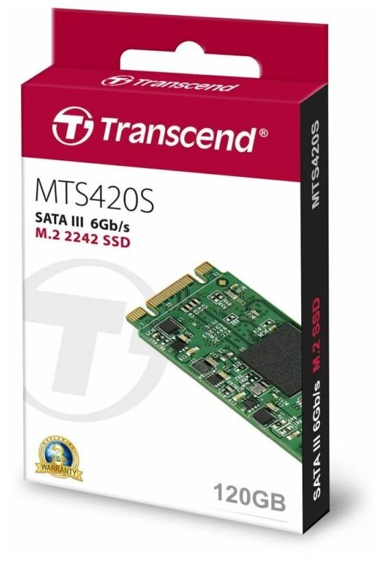 Твердотельный накопитель Transcend MTS420 120Gb TS120GMTS420S