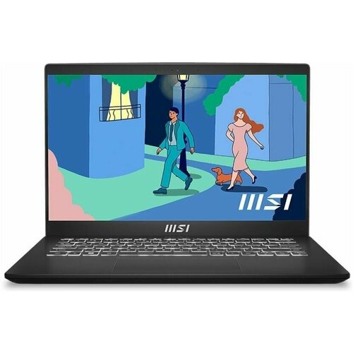 Ноутбук MSI Modern 14 C5M-010XRU Ryzen 5 5625U 16Gb SSD512Gb AMD Radeon 14 IPS FHD (1920x1080) Free DOS (9S7-14JK12-010) (черный)