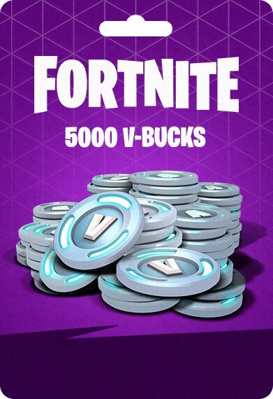 Игровая валюта Fortnite 5000 V-Bucks В-баксы