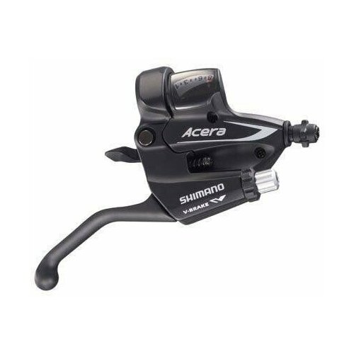 Перекл-ль ACERA ASTM360L 2-8103 шифтер+торм. ручка 3скор. левая черная SHIMANO шифтер левый shimano acera sl m3010l 2ск