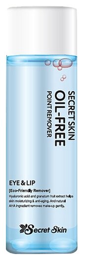 Secret Skin жидкость для снятия макияжа с глаз и губ Secret Skin Oil-Free Point Remover Eye & Lip, 100 мл