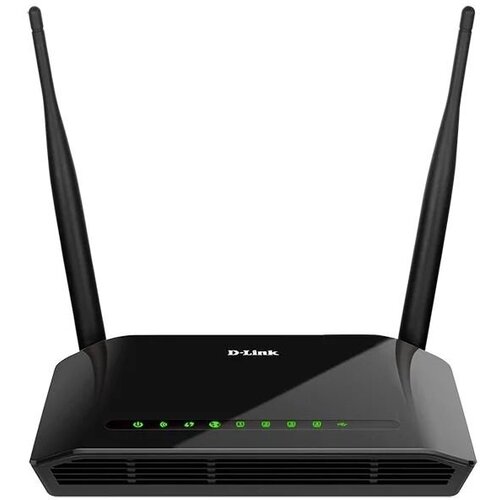 Wi-Fi роутер D-link DIR-620S/RU, черный