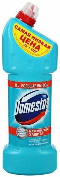 Универсальное чистящее средство Domestos "Свежесть атлантики", 1,5 л