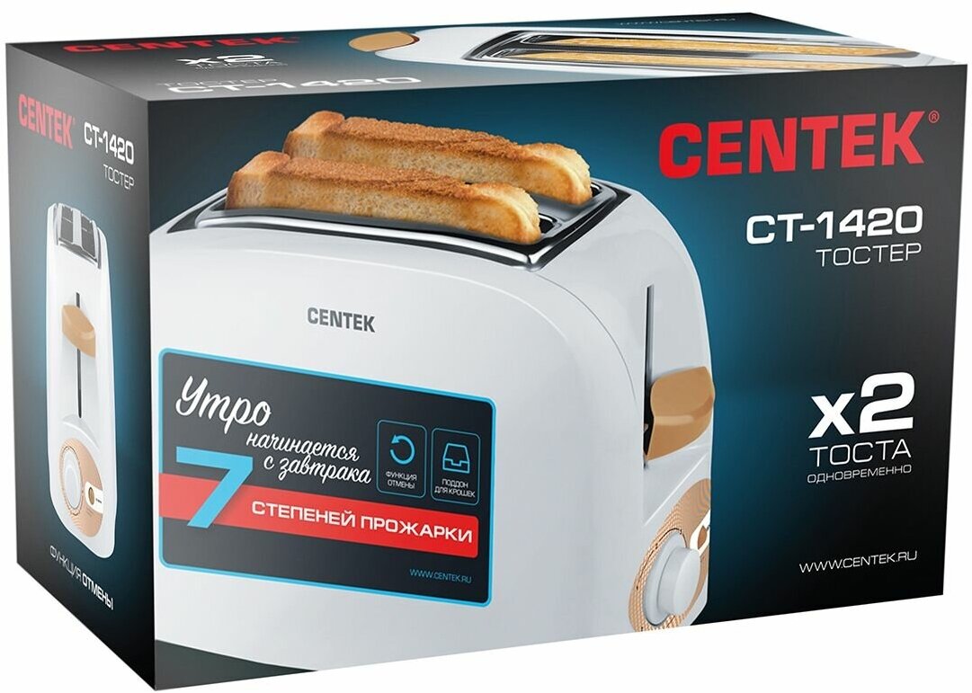 Тостер CENTEK - фото №14