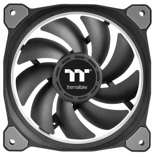 Комплект вентиляторов для корпуса Thermaltake Riing Plus 12 LED RGB Radiator Fan TT Premium Edition (3 Fan Pack), черный