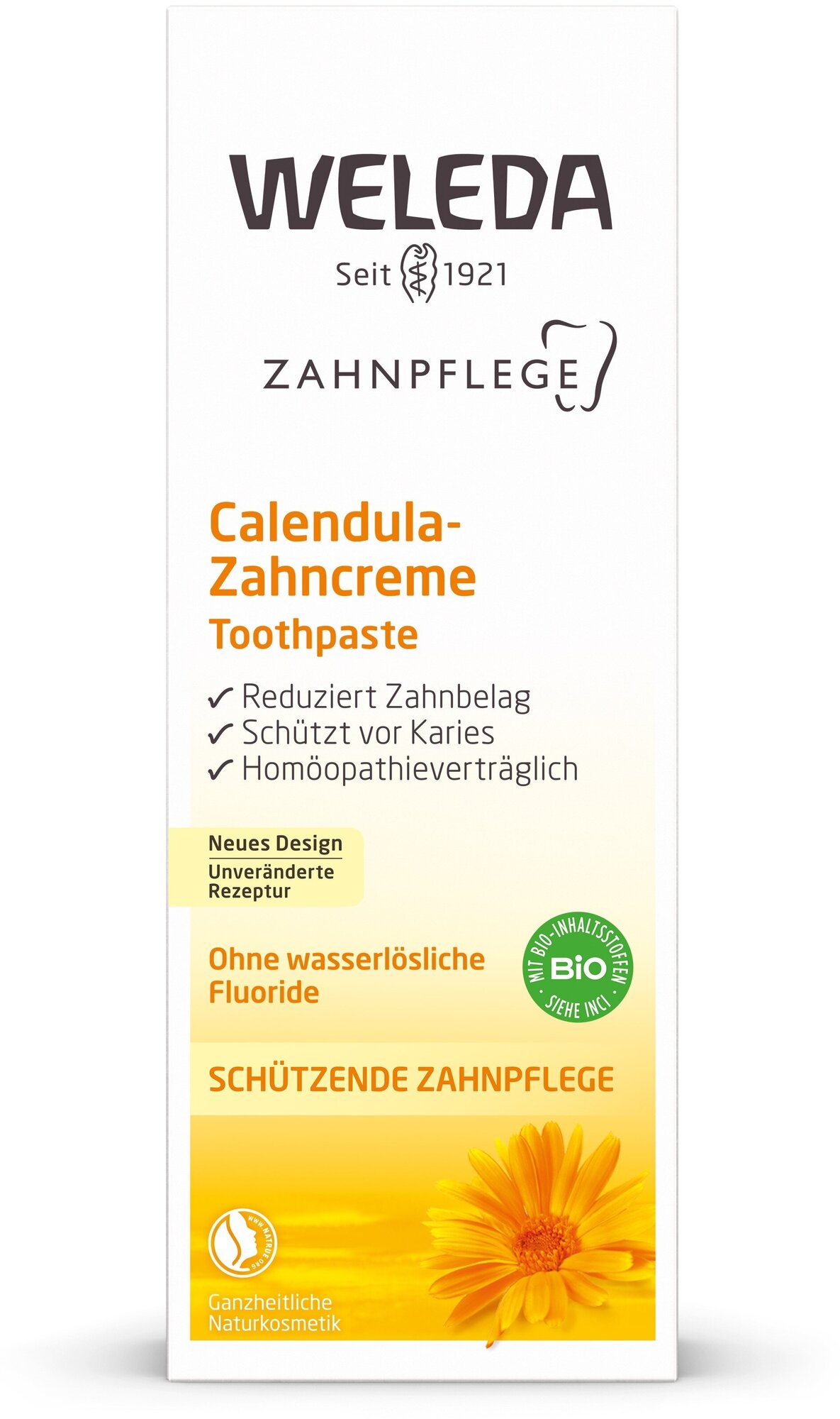 Зубная паста Weleda, с календулой без запаха мяты, 75 мл - фото №7