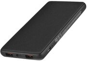 Внешний аккумулятор на 2 USB, J12 Power Bank 10000 mah, черный