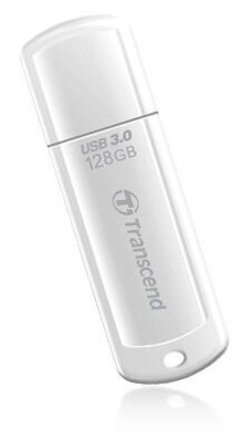 Флешка Transcend Флеш Диск 128Gb Jetflash 730 TS128GJF730 USB3.0 белый