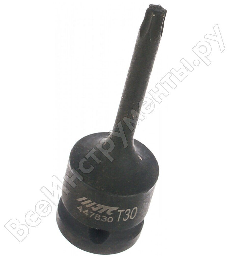 Головка ударная Jtc 447830 TORX 1/2"хT30, длина 78мм