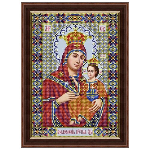 фото Набор для вышивания бисером икона божией матери «вифлеемская» 23 х 32 см и057 galla collection