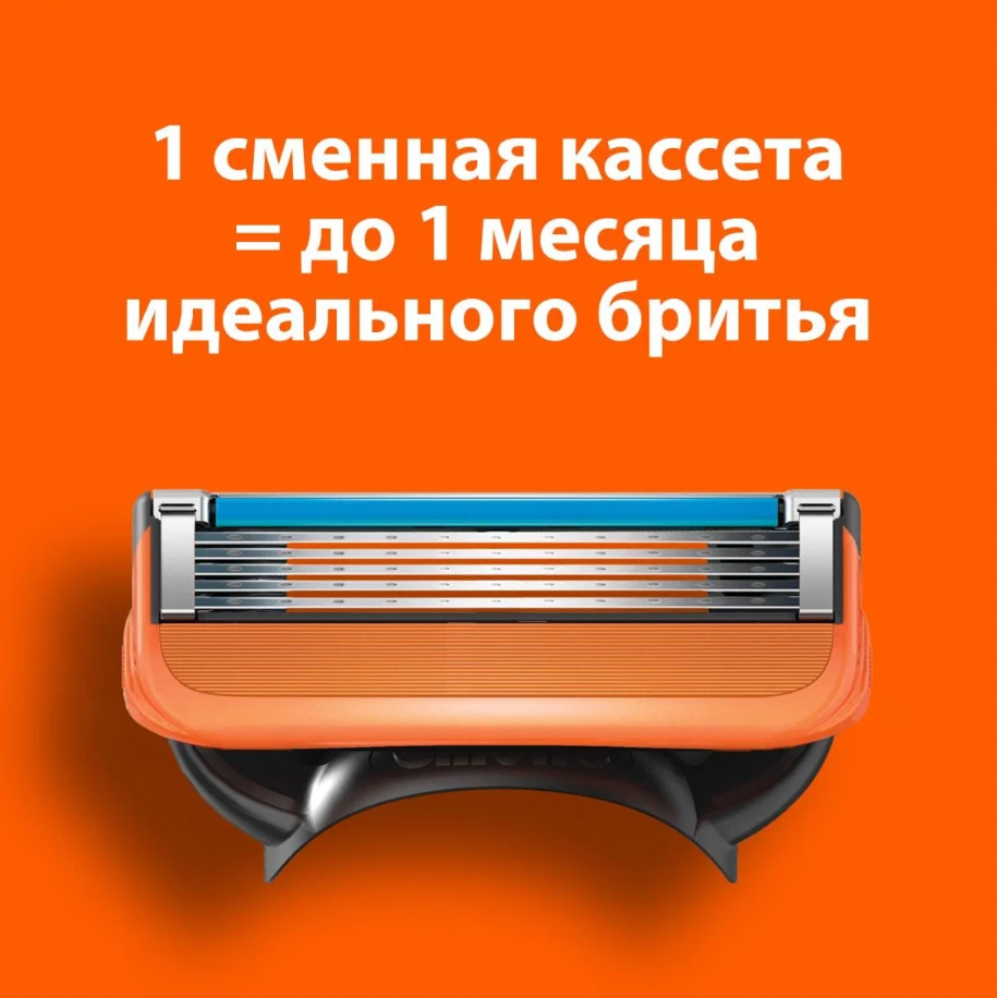 Gillette Fusion / Сменные кассеты 4шт.