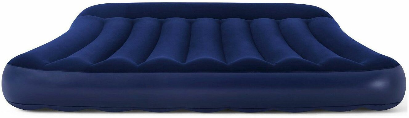 Матрас надувной флок Tritech Airbed, Bestway 203x152x30см, с подголовником 67682 (28273203) - фото №1