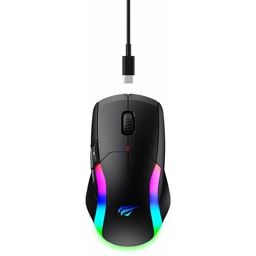 Игровая мышь Havit HV-MS959W RGB black 231000₽