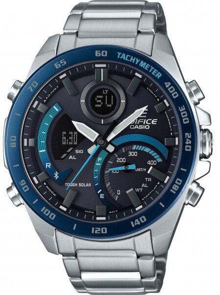 Наручные часы CASIO Edifice ECB-900DB-1B, синий, черный